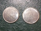  2  Vintage Parking Tokens - Ctr Parking Token Systems