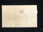 Ny New York 1849 Cover  2 W 4 Margins  Red Cancel  Legal Content
