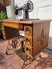 Antique Singer Mfg  Sewing Machine table G Series 