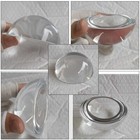 Transparent Clear Flatback Glass Half Sphere Ball Cabochon 4mm - 130mm No Hole