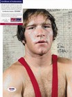 Dan Gable Signed 8x10 Photo Psa dna Coa Autographed Olympic Gold Iowa State 32