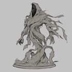Shadow Wraith     32mm Resin Miniature   D d 3d Printed Undead Figure
