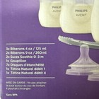 Philips Avent Natural  Nipple Anti-colic Valve No-drip Newborn  Set Of 5 Bottles