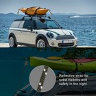 6ft Kayak Bow And Stern Ratchet Tie Down Rope Straps  Canoe Transport Olive Drab