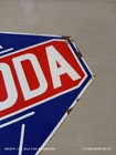 Vintage Design Toyoda toyota Old Dealer Advertising Workshop Sign No Porcelain