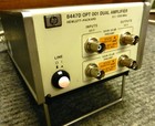 Hp agilent 8447d Option 001 Dual Amplifier  0 1 - 1 300 Mhz 