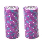 50 Pink  5000 The Mint Poker Chips - Buy 2  Get 1 Free - Mix   Match 