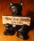 Home Sweet Home   Welcome Friends   Family Black Bear Lodge Sign Cabin Decor New