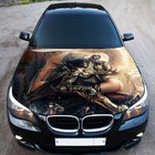 Demon Angel Car Hood Wrap Decal Vinyl Sticker Full Color Graphic Fit Any Car
