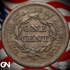 1851 Braided Hair Large Cent Z3526