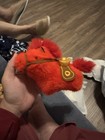 Plush Horse Key Chain Bag Charm W  Clip Loop  Cord   Beaded Accents Lot Of 4