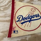 Vintage 1970 s Los Angeles Dodgers Full Size 30    Felt Pennant