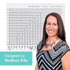 Stripology Xl Slotted Quilting Ruler - Cgrge1xl     Made In Usa  17-3 4in X 22in