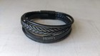 Men s Leather Bracelet  Multilayer Leather Bracelet  Leather Stainless Steel