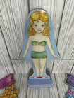 Melissa And Doug Merry Mermaid Wooden Dress-up Magnetic Doll Missing Pieces