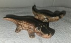 Vintage Alligator Ceramic Salt   Pepper Shakers