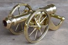 Solid Brass Canon - 10  Long - Display Piece