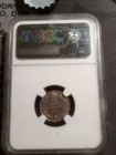1913 Canada 10 Cents Broad Leaves Vf 25