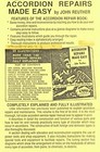 Accordion Repairs Made Easy By John Reuther 84 Pgs Book On Flash Drive Nos