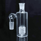 18mm Ash Catcher 90 Degree Glass Mini Water Bong Clear Thick Pyrex Glass Bubbler