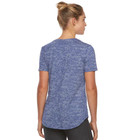 Tek Gear Easy V-neck Yoga Tee - Sizes  M  L - Black  White  Burnout Purple