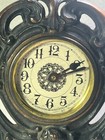 Antique Cast Brass Or Bronze Art Nouveau Figural Cherub Clock - Working - a14