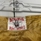 Vtg Irregular 34     35    Birdwell Beach Britches Shorts Gold Board Swim Trunks Usa