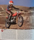 1976 Honda Xr75 4-page Brochure-vintage  Xr-75 Oem