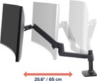    ergotron Lx Desk Mount Monitor Arm     Single Monitor     Matte Black 45-241-224