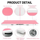Hmtaolife Inflatable Air Gymnastics Mat Tumble Track 6 6 10 13 16 20ft Tumbling