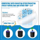 Qualirey 20 Pack Replacement Glue Cards  Compatible With Dynatrap Blue