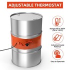 55-gallon Metal Drum Heater  10   68 5 Inch Drum Heater Barrel Band  1200 Watt 1