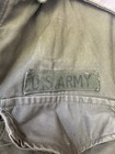 Vintage Us Army M-1951 M-51 Field Shell Jacket Military Coat Og 107 Medium Short
