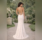 Lace Wedding Gown Size 2 Ivory Open Back Bridal Dress Style 1937 Nwt Romantic