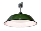 40 s Westinghouse 16  Porcelain Industrial Light Green Barn Pendant Vintage C