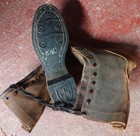 Us Korean War Dated Marine Corps  nos   11  High Flesh Out Combat Boots