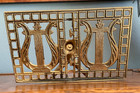 Vtg Brass Musical Book Photo Easel Stand Lyre Decorative Miniature