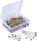 100pcs Sewing Pins For Fabric  Straight Pins Sewing With Pearlized Colored He   