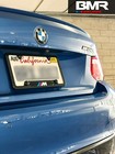 Bmw  m  License Plate Frame  carbon Fiber  - 2pc Set With 4 X M Valve Stem Caps