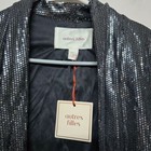 Nwt Autres Filles Sequin Detailed Open Front Blazer Sz Xs