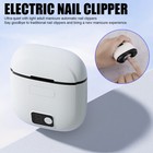 Electric Toe Nail Clippers For Thick Nails Nail Trimmer Cutter Usb Rechargeable