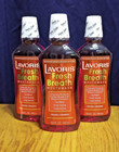 Lavoris Original Cinnamon Fresh Breath Mouthwash 16 9 Oz  Lot Of 3