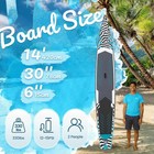 Paddle Board 14 x30       Inflatable Paddle Board With Complete Sup Accessories 