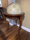 Replogle Globes Heirloom Globe 16 Inch Antique Floor Model With Wooden Base