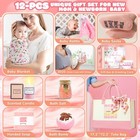 New Mom Gifts   Baby Girl Gift Set For Newborn 12pcs Baby Shower Gifts  Newbo   