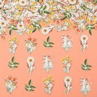 200 Pcs Wildflower Confetti Pink Floral Table Decor Wedding Bridal Shower