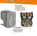 Water Well Pressure Control   Air-pump Pressure Switch  40-60 Psi  Adjustable Di