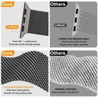 Mesh Loop Band For Apple Watch Series 12 11 10 42mm 46mm Women Men  Stainless   