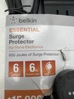 Belkin Surge Protector Power Strip With 6 Ac Outlets 600 Joules Free Shipping