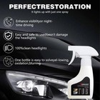 2026 New Headlight Restoration Kit  Cleaner And Restorer Black 